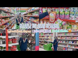 BELANJA BULANAN DESEMBER 2024 | BELANJA DI TEMPAT GROSIR LEBIH HEMAT