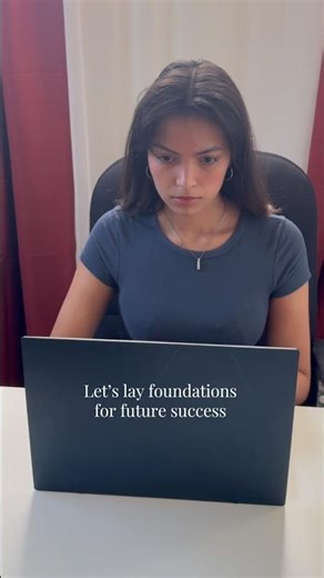 Building foundations for future success 🫶