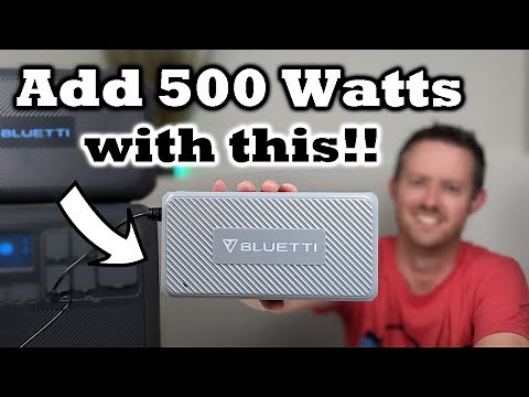 Bluetti D050S - Adding 500 Extra Watts From Solar Panels?! - Charging Enhancer Testing & Review