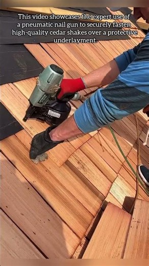Precision Roofing: Installing Cedar Shingles with Ease 🏠🔨