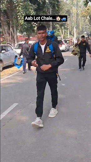 Ghar Jane ka khushi 🏠🚙| indian Army 💯#shorts #shortvideo #youtubeshorts #indianarmy #motivation#army