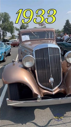 Vintage 1933 Franklin automobile
