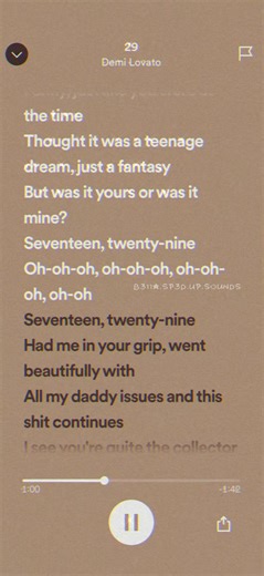 29 - demi lovato #b311asp3dupsongs #29 #demilovato #spedup #spedupsounds #nightcore