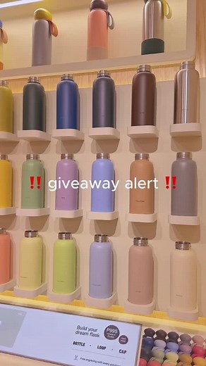Sunnies Flask Color Combination Giveaway - Build Your Dream Flask for Free