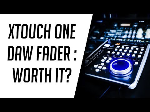 DAW Controller Xtouch One Unboxing and Setup with Pro Tools