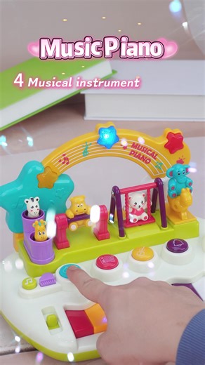 This toy can play beautiful music #toy #england #pianotoy #piano #toyforkids