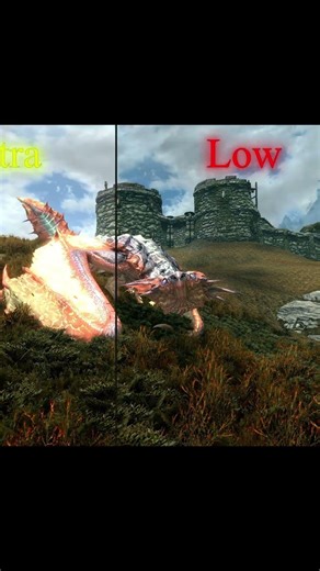 SKYRIM Dragons |Low|Ultra|Moded #9