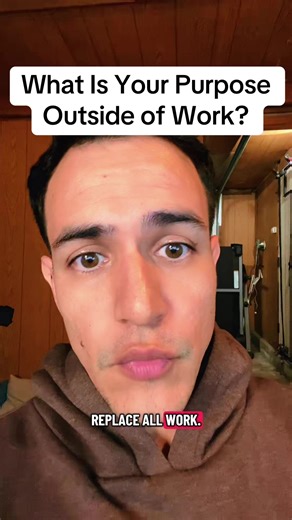 Can you find purpose if you no longer had to work? #work #ai #purpose #goals #fyp