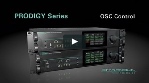 PRODIGY Series - OSC Control