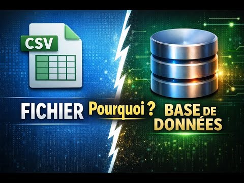 CSV, Excel… pourquoi a-t-on quand même inventé les bases de données ?