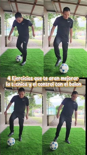4 Ejercicios que te aran mejorar la técnica y el Control del Balón.