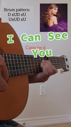 "I Can See You" - Taylor Swift #guitartutorial #taylorswift #learnon... | i can see you guitar