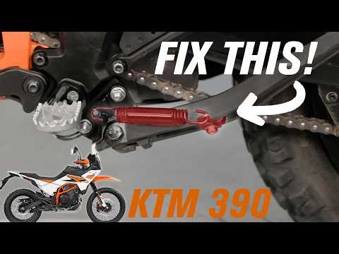 Tusk Kickstand Spring Relocation Bracket | 2025+ KTM 390 ADV R