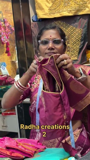 Radha creations 2. #pattern blouses#mission embroidery work design blouse. Dm 📞 7483739788