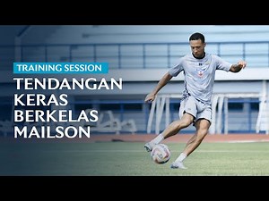 Tendangan Mailson Lima Tak Terbendung Oleh Kiper | Training Session