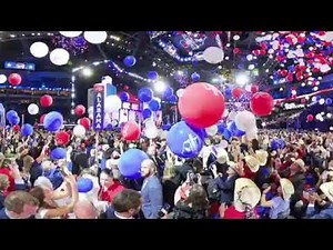 WATCH: 360 Video of Republican National Convention balloon drop
