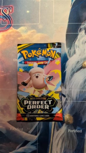 A Pack (Of Trading Cards) A Day: Day 854, Pack 854 - Pokemon Mega Evolution Perfect Order Pack 4