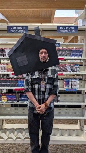 Come to Scottsdale Public Library and try your own Dafoe pose among the stacks!* *Please make sure to Dafoe responsibly 😁 #library #willemdafoe #dafoeing #libraryfun #pose | Scottsdale Public Library
