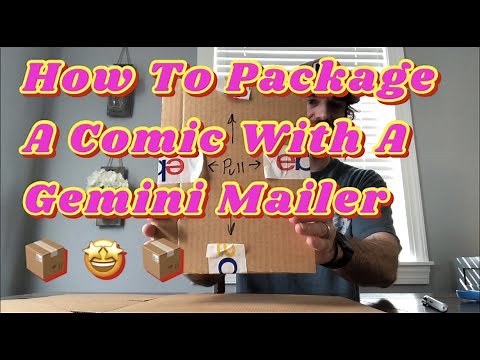 How To Package Comics With a Gemini Mailer