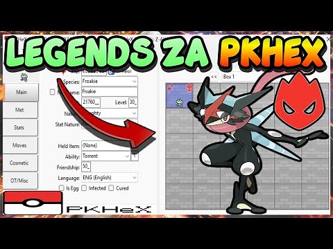 How To Use PKHeX With Pokémon Legends ZA