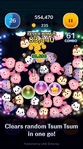 5.8K views · 282 reactions | Check out the new Tsum Tsum Skills! Lucky Time 'til 11/4, 11:59PM (PST)! https://lin.ee/b9FGobw/wots/fb/DisneyTsumTsum | LINE: Disney Tsum Tsum | Facebook