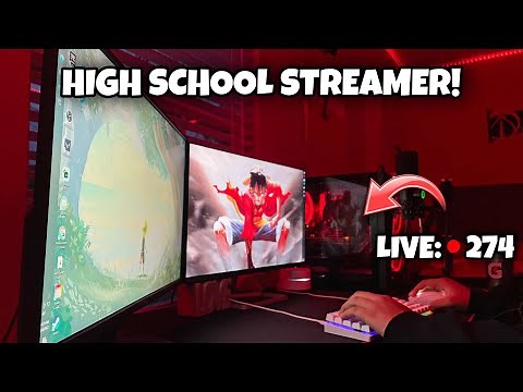 How I Balance Streaming With High School!