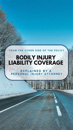 Liability coverage is required in Colorado, but many drivers misunderstand it. Auto liability coverage includes: ➡️ Bodily Injury Liability (injuries you cause to others) ➡️ Property Damage Liability (damage you cause to property) What it doesn’t do? ➡️ It does not cover your own injuries or vehicle damage. Understanding what your policy actually covers matters long before an accident happens. 📲 Follow along as attorney Kyle Bachus breaks down auto insurance coverage in our Other Side of the Po