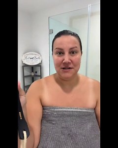 Silicone Back Scrubber for All Skin Types – Dual Sided Silicone Body Scrubber Brush For Full Body Deeply Cleanses, Exfoliates Skin Ergonomic Silicone Bath Back Scrubber for Use in Shower (Blue Bamboo)