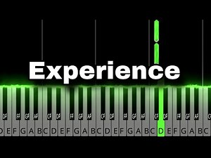 Experience - Ludovico Einaudi | easy piano tutorial