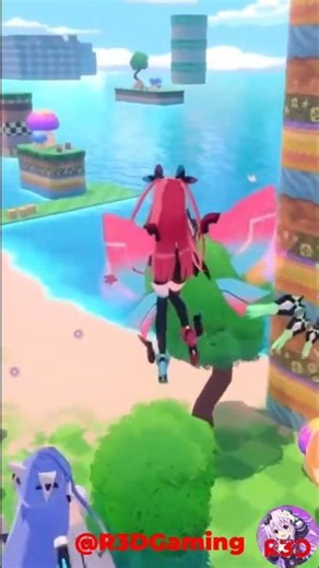 👉 Red Heart ❤️ Aerial Gameplay | Neptunia Unlimited #shorts