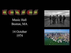 Kansas Live 1974 | Full Concert | 14 October | Music Hall, Boston MA |