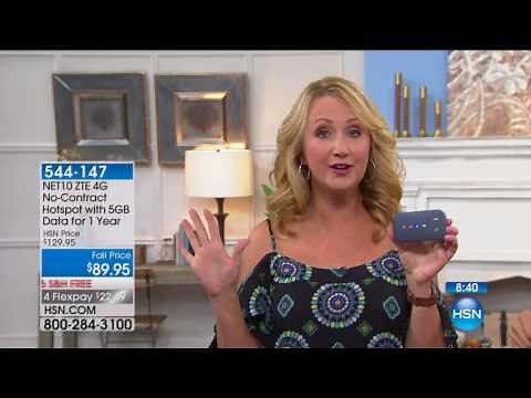 NET10 ZTE 4G NoContract Hotspot with 5GB of Data