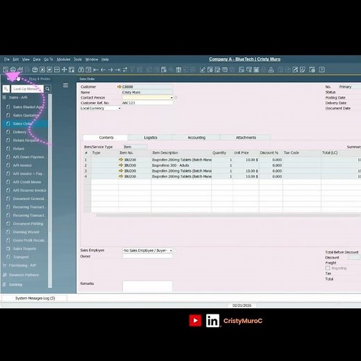 How to Preview a Document in SAP B1