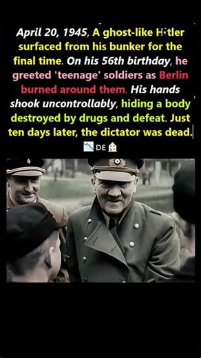 The Desperate Last Days of N*zi Germany #history