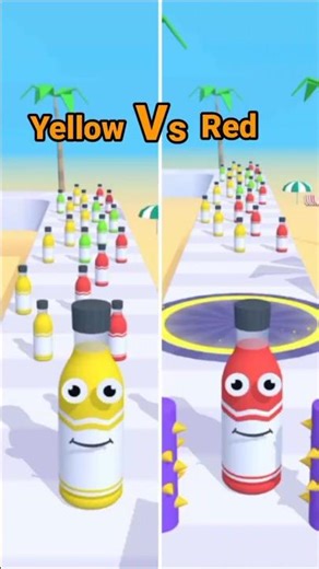 Juice Run: New Gameplay | All Levels Complete - Yellow Vs Red challenge 🍹🏃