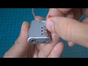 Comment ouvrir un cadenas à code si vous avez oublié le mot de passe