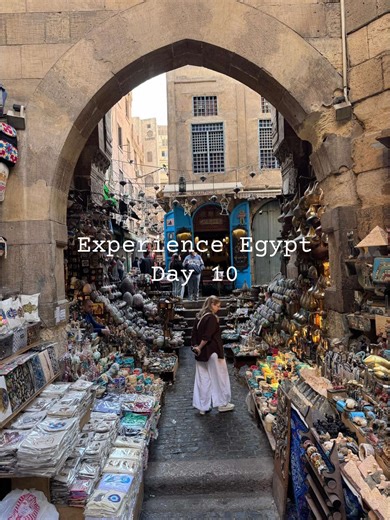 Intrepid Experience Egypt: Day 10 - Cairo. Today was our last day with our tour group as everyone begins travelling home tomorrow so we took it easy, tried new food, and said our goodbyes. Highly recommend checking out @Cairopolitan for your souvenir needs if the kitschy stuff doesn’t tickle your fancy at the bazaars. Also highly recommend avoiding Luxor airport where you can - maybe this is reason enough to give the sleeper train a second chance? @Intrepid Travel #experienceegypt #egypt #cairo 