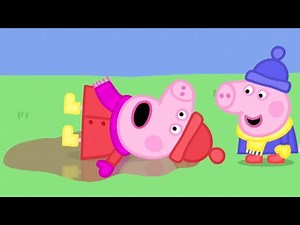 Peppa Pig Official Channel | Peppa Pig's First Snow Day! - Videos For Kids