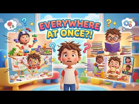 Why Multitasking Doesn’t Work 🤔| Funny Kids Animation🤣