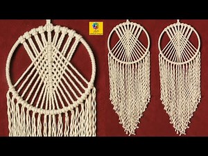 How To Make Macrame Wall Hanging | DIY Macrame Wall Decor | DIY Macrame Wall Hanging Tutorial #2