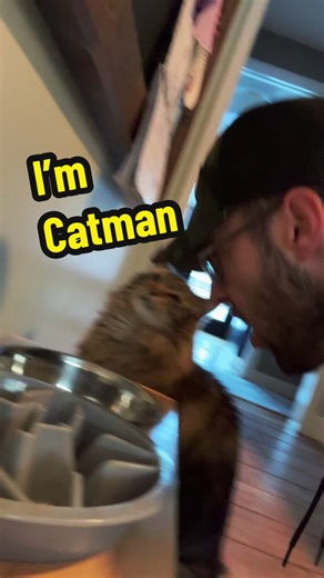 I’m Catman. Fun fact, I voice doubled for Christian Bale as Batman. #voiceactor #batman #christianbale #darkknight #petsoftiktok
