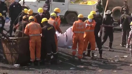 India mine explosion death toll rises as more bodies found