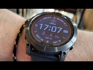 Fenix 7 Series - hidden home button feature... (smartwatch trick by Garmin)