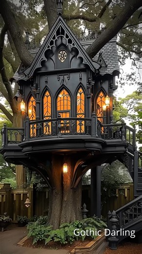 would you spend the night in my gothic treehouse? | Gothic Darling
