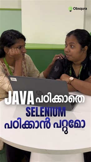 Obsqura Zone | Software Training Hub on Instagram: "Can I learn Selenium without learning Java?” This is one of the most common questions we hear! 👉 Selenium is a tool, but Java is the language used to write Selenium automation scripts. Without a strong Java foundation, Selenium automation becomes difficult in the long run. Choose the right learning path to build a strong QA automation career #Java #Selenium #AutomationTesting #SoftwareTesting #JavaForSelenium #QACareer #TestingCareer"