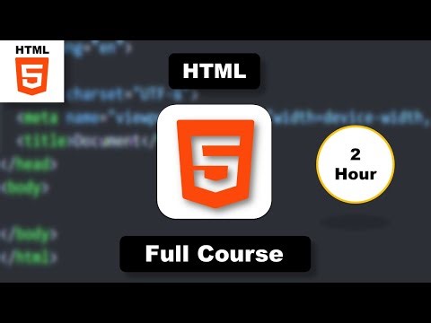HTML Full Course | Tutorial for Beginners in Hindi