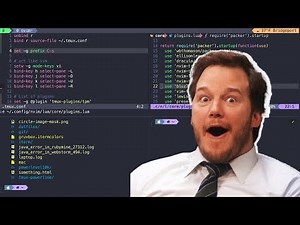 A beautiful tmux setup in 3 minutes