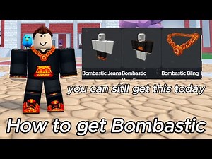 Roblox how to get Bombastic (Tutorial)