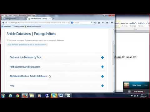 Webiner : Google Scholar Use