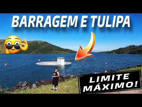 We climbed the Paraibuna dam and showed the Tulipa dam about to overflow!